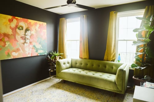 Painting | Paintings by Ashley Treece | Desert Inspired Home in the South in Little Rock