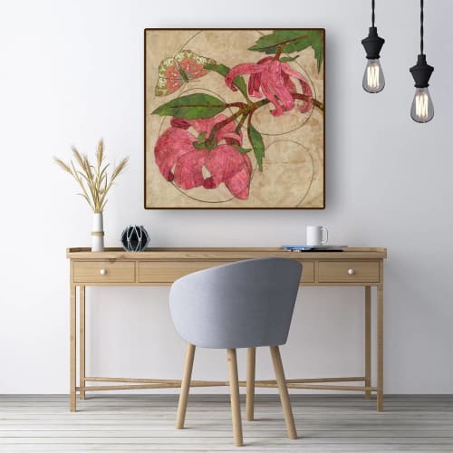 Encircle | Prints by Karen Sikie,  Paper Mosaic Studio