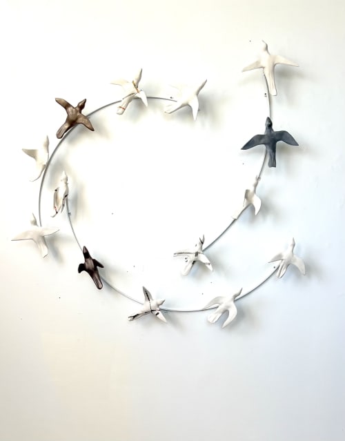 Flight Paths of Birds | Sculptures by Susan Hostetler Studio