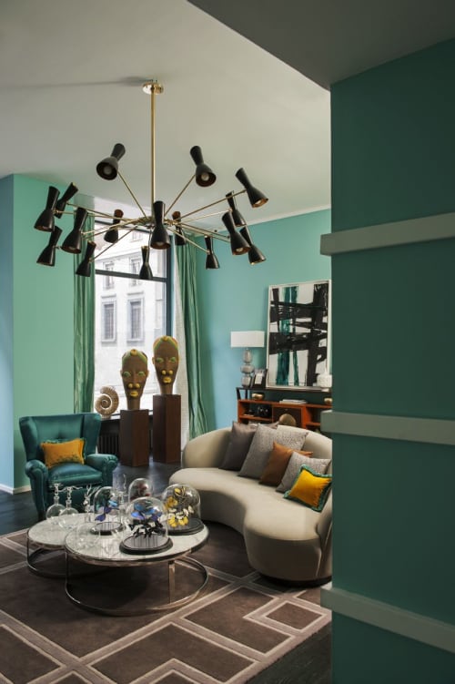 Wormhole 11-10 luci | Chandeliers by Bronzetto