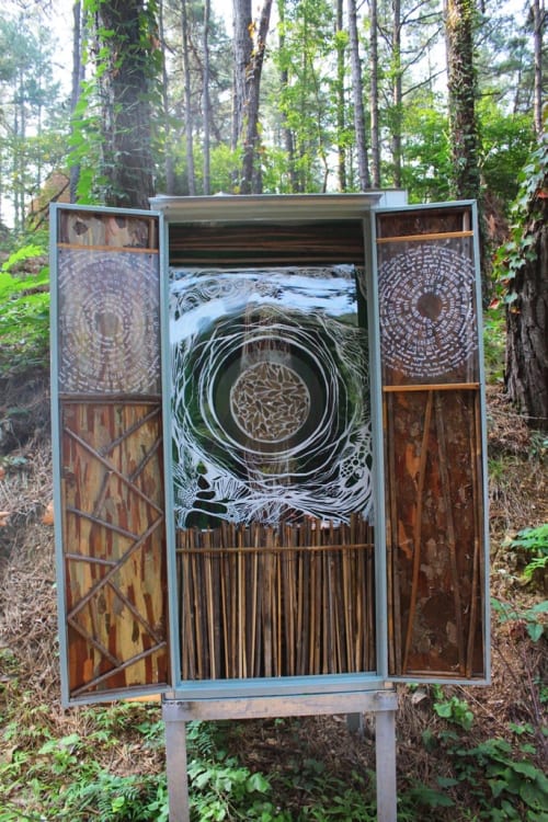 "We are of wood and stone" | Public Sculptures by Janet Botes