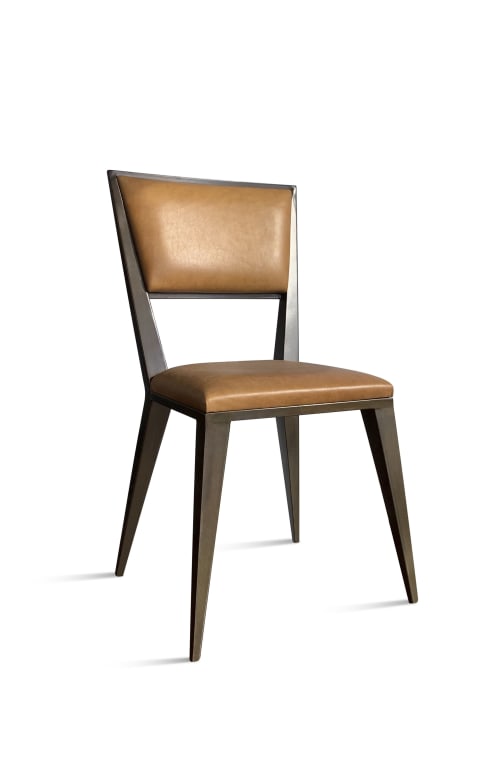 Rodelio Modern Metal Dining Chair from Costantini | Chairs by Costantini Design | New York in New York