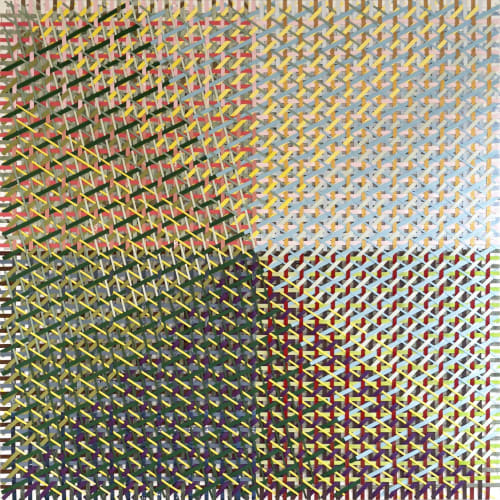 simplexity #13 | Collage in Paintings by Paola Bazz