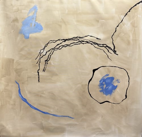 Collide | Oil And Acrylic Painting in Paintings by María Utzella