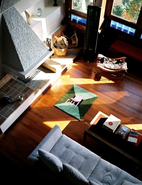 Sometimes I sit and think, sometimes I just sit | Rugs by Tatiana May