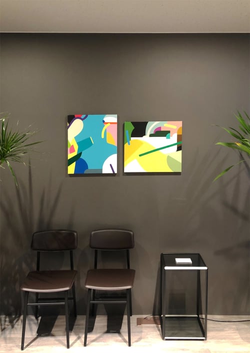 From | Paintings by Kotaro Machiyama | arflex in Nagoya