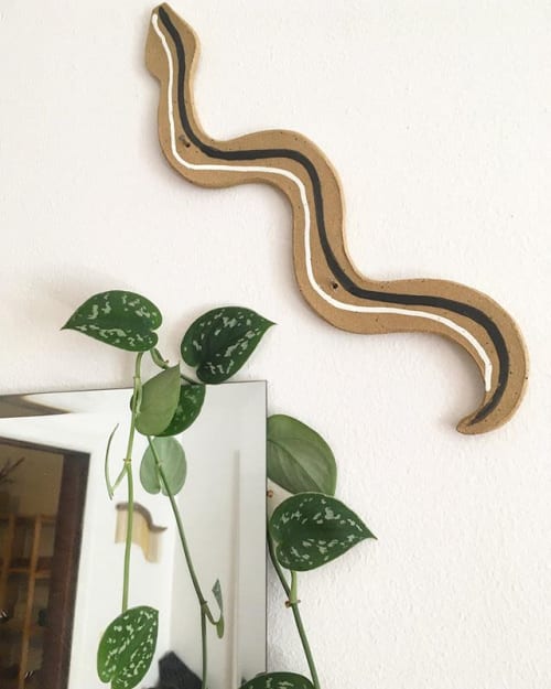 Snake Wall Art | Sculptures by Kelsey Melville