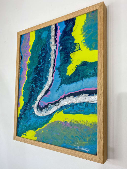 F#%k Girl Three | Paintings by Taneal Teresa