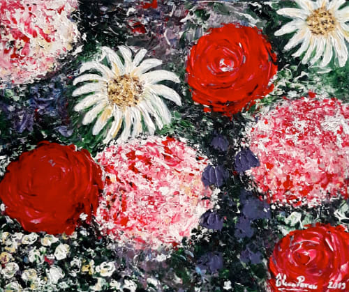 Those happy days are back | Oil And Acrylic Painting in Paintings by Elena Parau