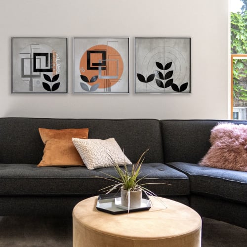 ENCODE 3.33 Grow | Mixed Media by Heather Hancock