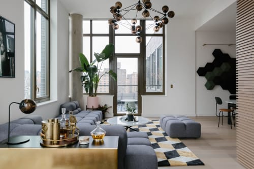 Chandelier | Chandeliers by Roll & Hill | Private Residence, Lower East Side, Manhattan in New York