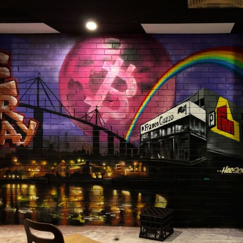 Indoor Mural | Murals by Heesco | Pride of our Footscray Community Bar in Footscray