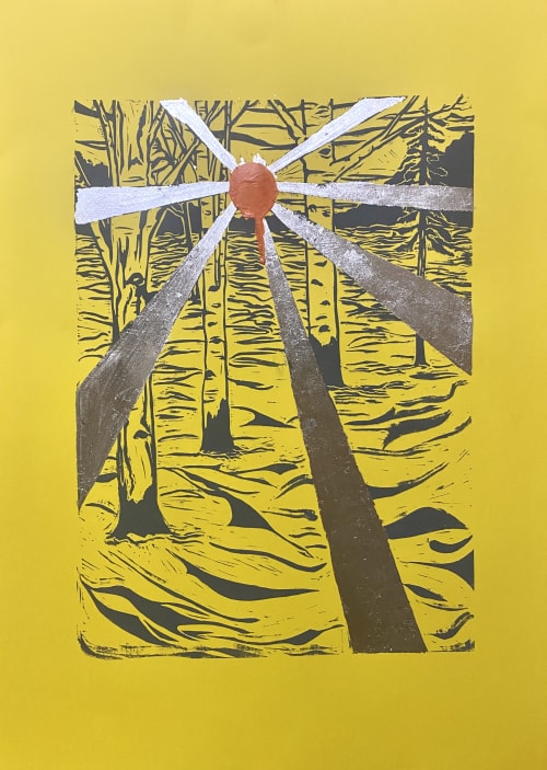 Shining light | Prints in Paintings by Rafzstudio.com