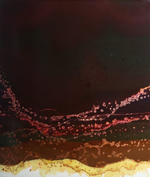 'ORE' - Luxury Epoxy Resin Abstract Artwork | Oil And Acrylic Painting in Paintings by Christina Twomey Art + Design