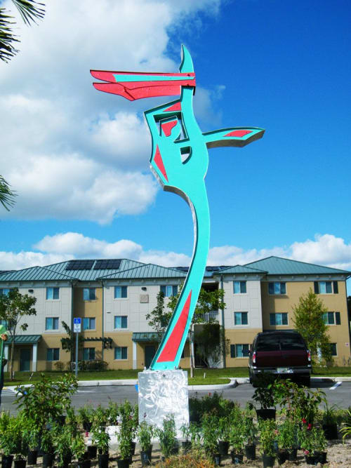 Grand Jete | Public Sculptures by Gus Lina Art