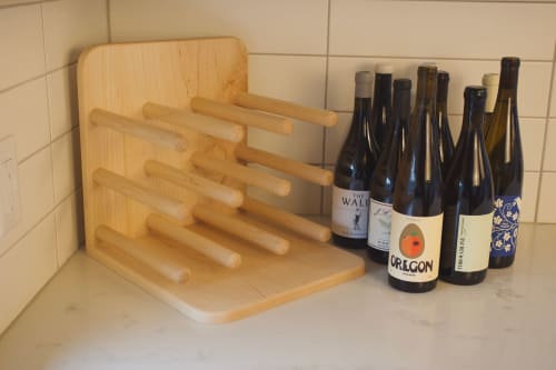 Cantilever wine rack | Storage by Overstory