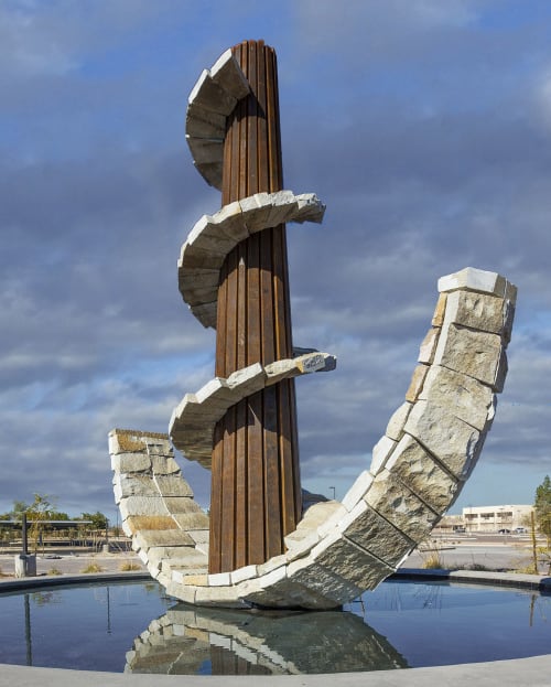 The Shadow Line, 2015 | Public Sculptures by Ilan Averbuch | Tempe in Tempe