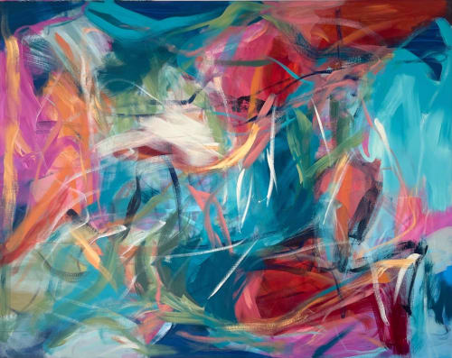 Freedom Lives Here | Oil And Acrylic Painting in Paintings by Roma Osowo