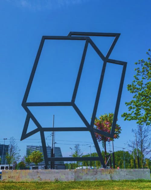 "The Box" | Public Sculptures by Jeroen Henneman