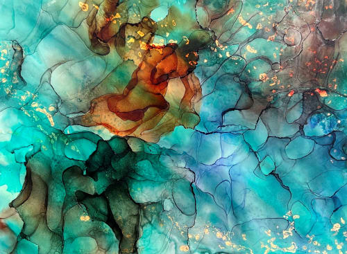 'Sea + Stone' | Paintings by Christina Twomey Art + Design
