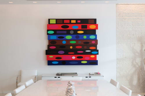 Sounding | Paintings by Michael Finnegan | InSite Real Estate in Oak Brook