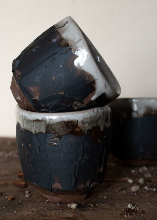 Rough teacup | Cups by Meiklejohn C