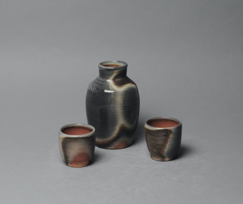 Sake Set | Cups by John McCoy Pottery