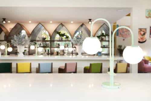 Custom Bartop Lamps | Lamps by Southern Lights Electric | The Russell in Nashville