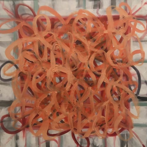 Convoluted | Oil And Acrylic Painting in Paintings by Sabre Esler