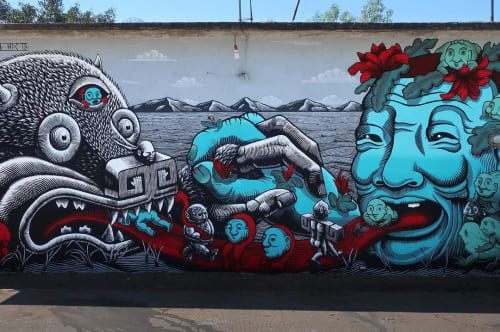 Stories and Tongues | Street Murals by Kill Choy