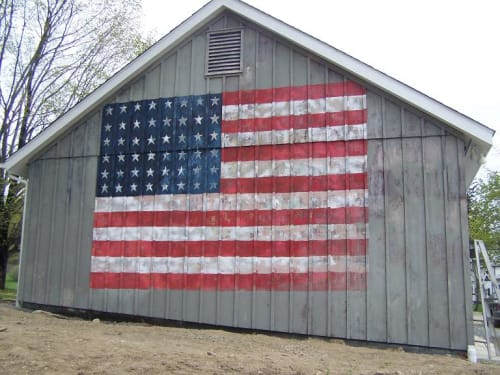 USA Flag | Murals by Andres San Millan