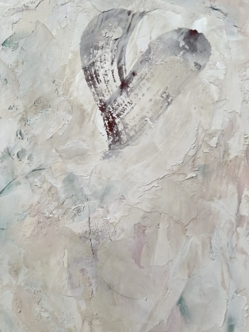 Heart Mixed Media | Oil And Acrylic Painting in Paintings by Ooh La Lūm