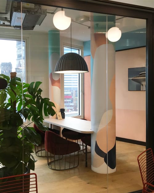 WeWork Kurfürstendamm murals | Murals by Jilli Darling | WeWork Kurfürstendamm 11 in Berlin