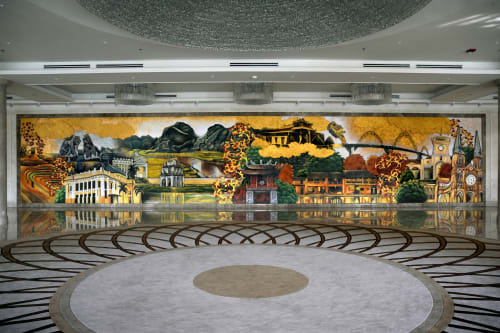 Vietnam Vista | Murals by Hay Hay | Sheraton Grand Danang Resort in Hòa Hải
