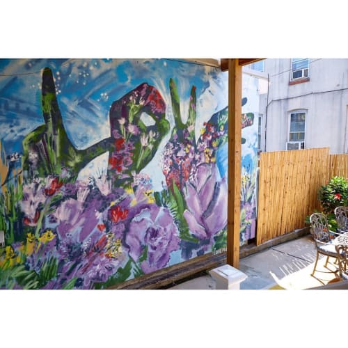 “Love Flow” Mural | Murals by Michael Owen