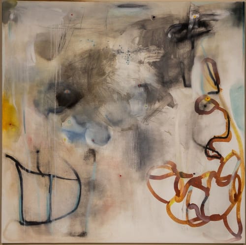 Soft Resolve | Oil And Acrylic Painting in Paintings by Anne C. Faber