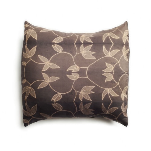 Folio Black Silk Pillow | Pillows by Studio Variously