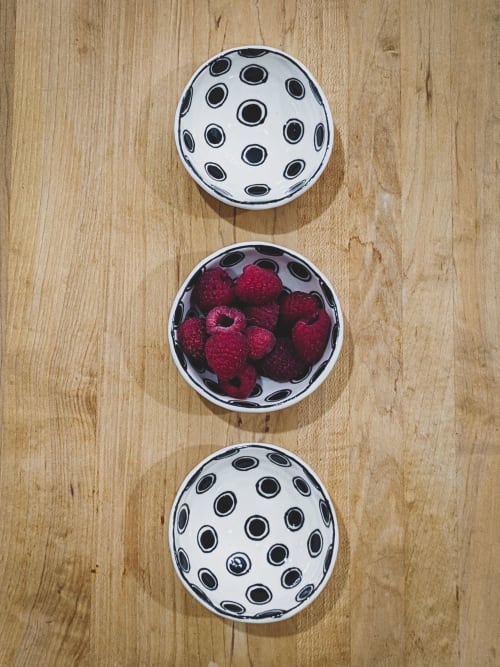 Medium Dots Mini Bowl | Tableware by Dolcezza Pottery