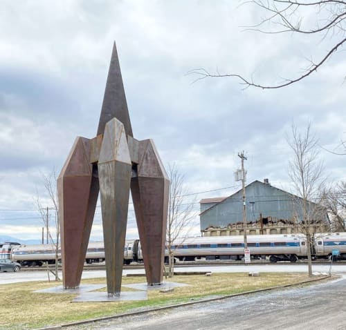 Mother Earth | Public Sculptures by Kris Perry | Basilica Hudson in Hudson