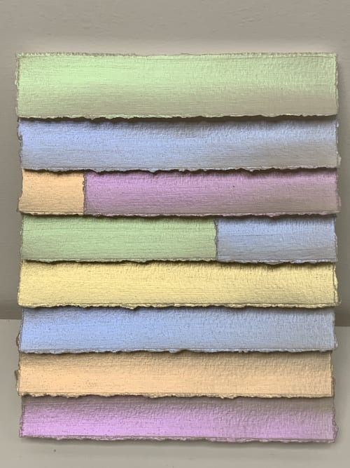 Paper Light 9 | Oil And Acrylic Painting in Paintings by Susan Chorpenning