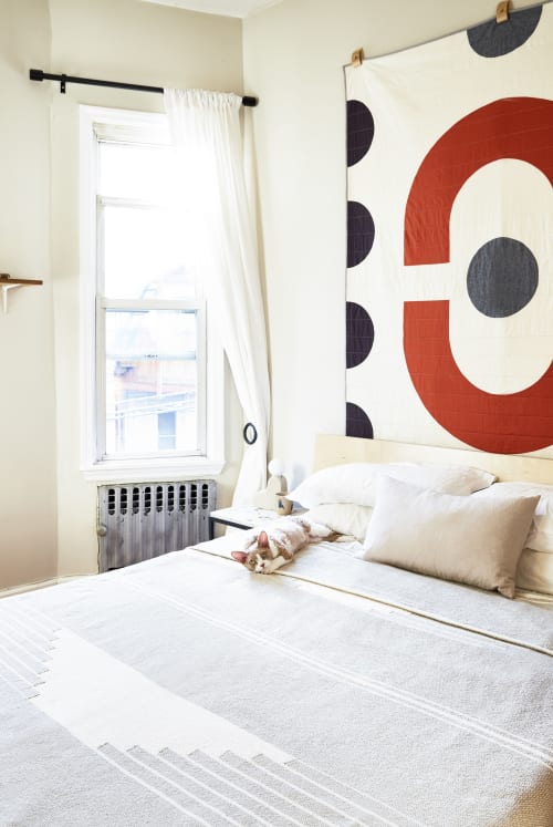 Linens & Bedding | Linens & Bedding by Joinery | Lindsey Swedick's Brooklyn Apartment in Brooklyn