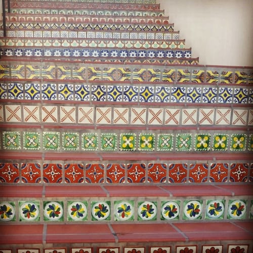 Spanish and Talavera Tiles | Tiles by Avente Tile | Paseo Nuevo in Santa Barbara