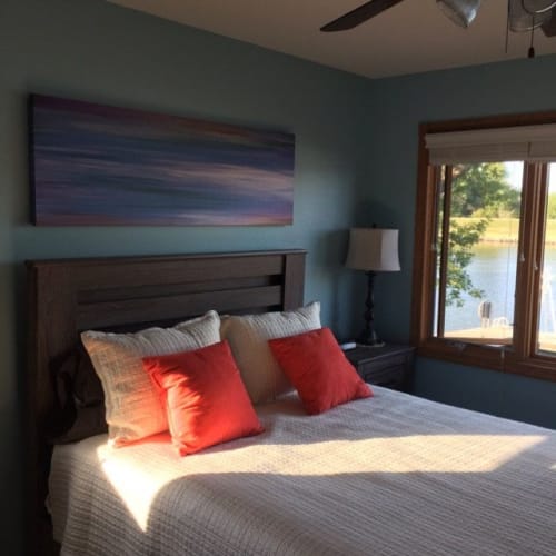 "Resonance" Fine Art Gallary Canvas Print, at Private Lakehouse | Paintings by Julia Di Sano