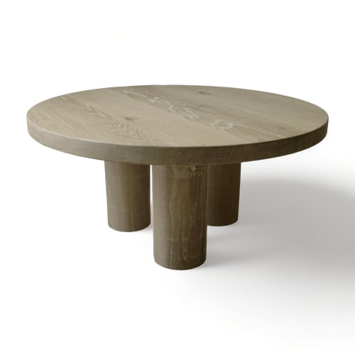 Chunky three legged coffee table | Tables by Crafted Glory