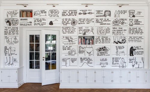 Home Is Where the House IS | Drawings by Carissa Potter || People I've Loved