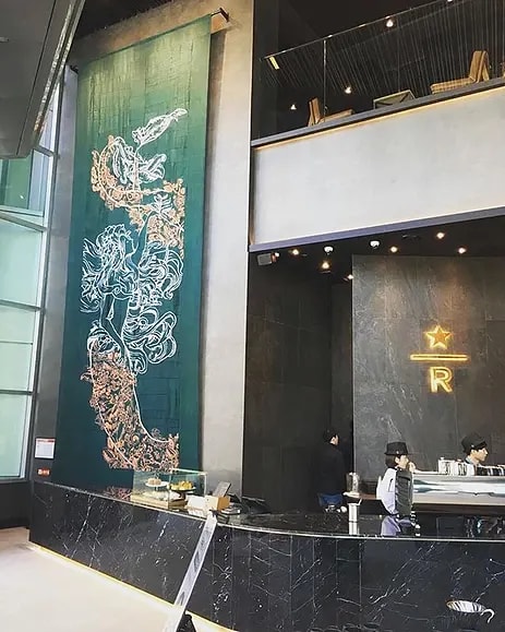 Siren | Murals by Bao | Starbucks in Myeongdong-gil
