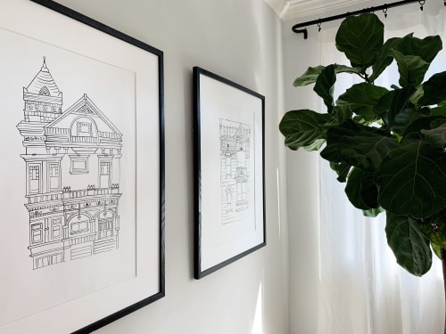 Pair of San Francisco Facades | Drawings by Studio NEA Design