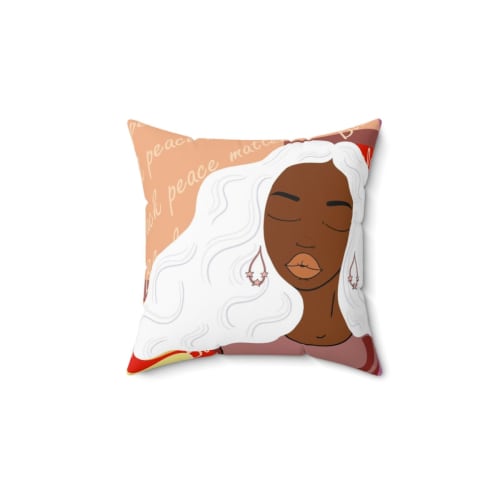 "Black Peace Matters" Pillows | Pillows by Peace Peep Designs
