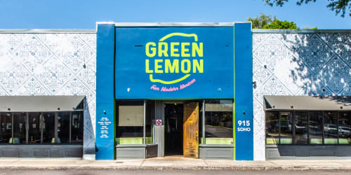 Green Lemon Exterior | Interior Design by Lauren Albano | Green Lemon in Tampa