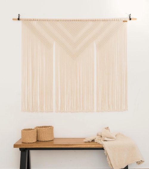 Focus | Macrame Wall Hanging by Nordic Macramé by Hanna